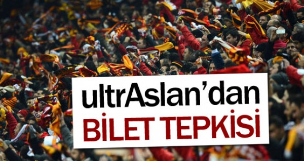 ultrAslan'dan bilet tepkisi